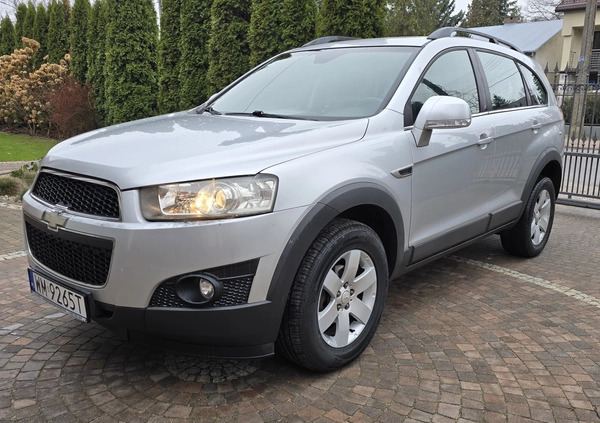 Chevrolet Captiva cena 28900 przebieg: 214000, rok produkcji 2011 z Siewierz małe 254